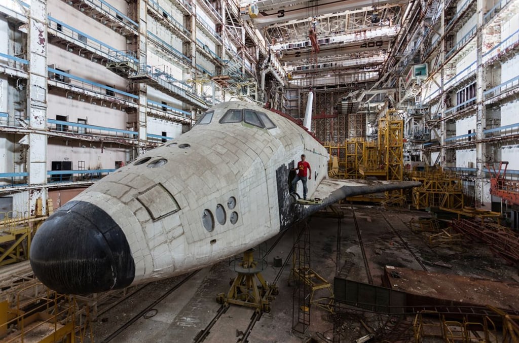 abandoned space shuttles