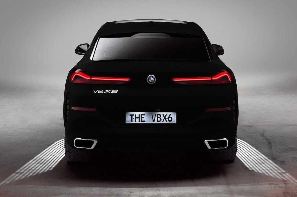 One-Off BMW X6 Comes In The World’s ‘Blackest Black’