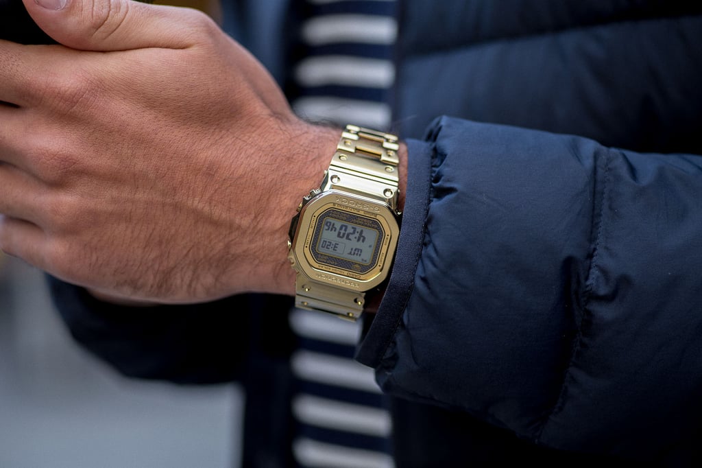 Casio g shock full metal 2025 5000