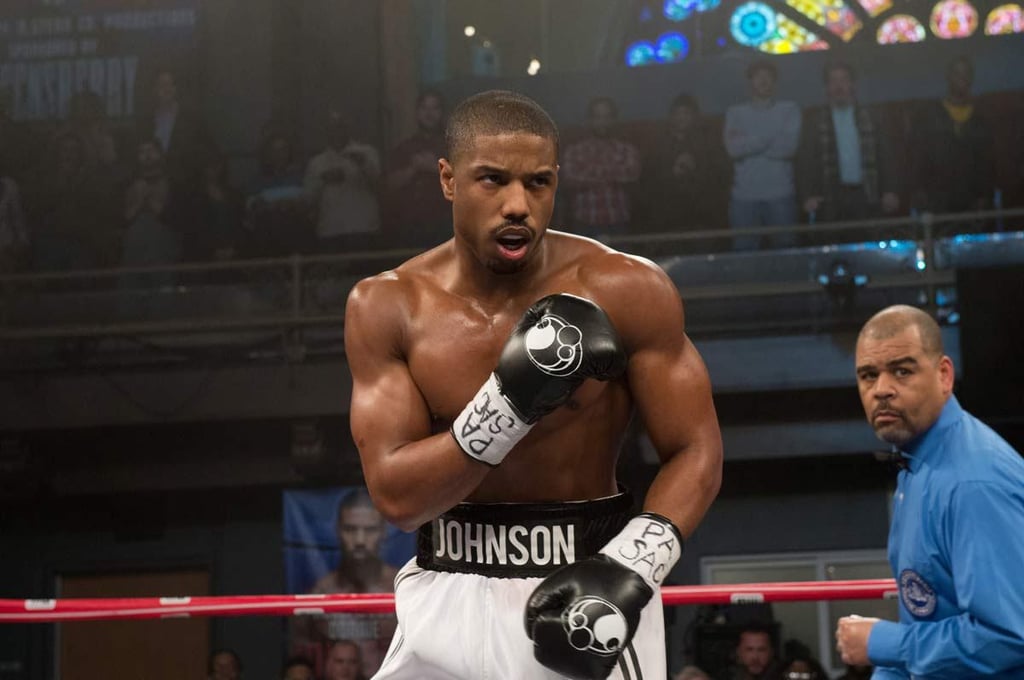 Michael B Jordan in Creed 2