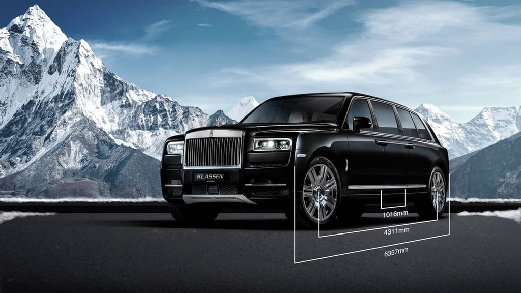 The $2.8 Million Stretch Rolls-Royce Cullinan