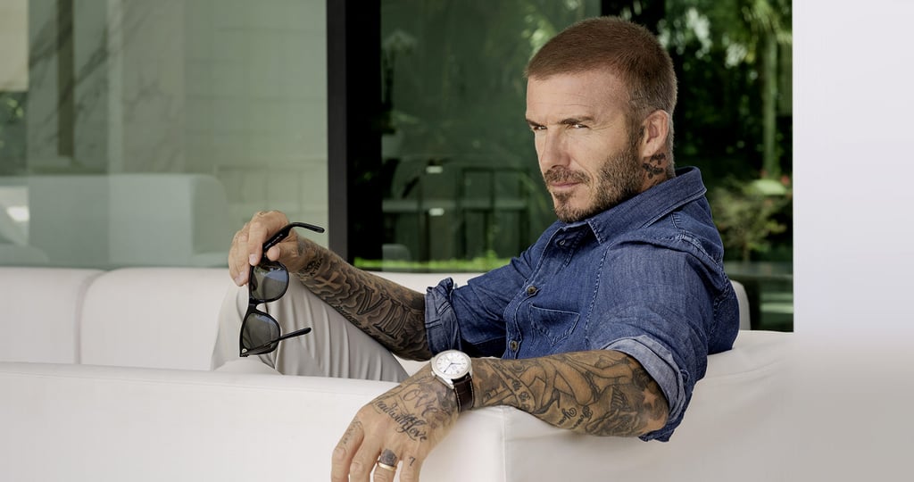 David Beckham Debuts Tudor’s Updated Glamour Double Date