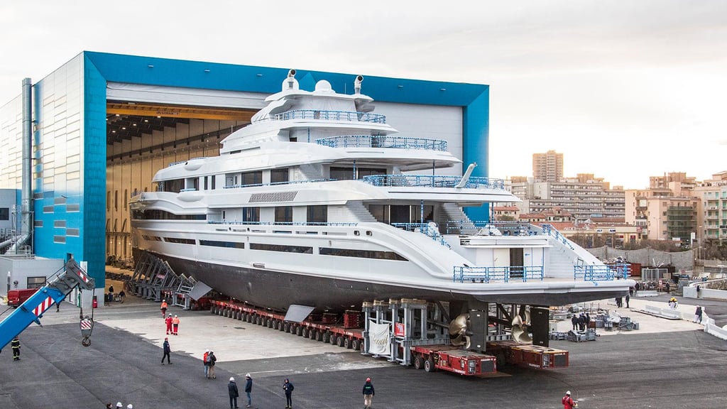 First Look: James Packer’s Massive New Superyacht