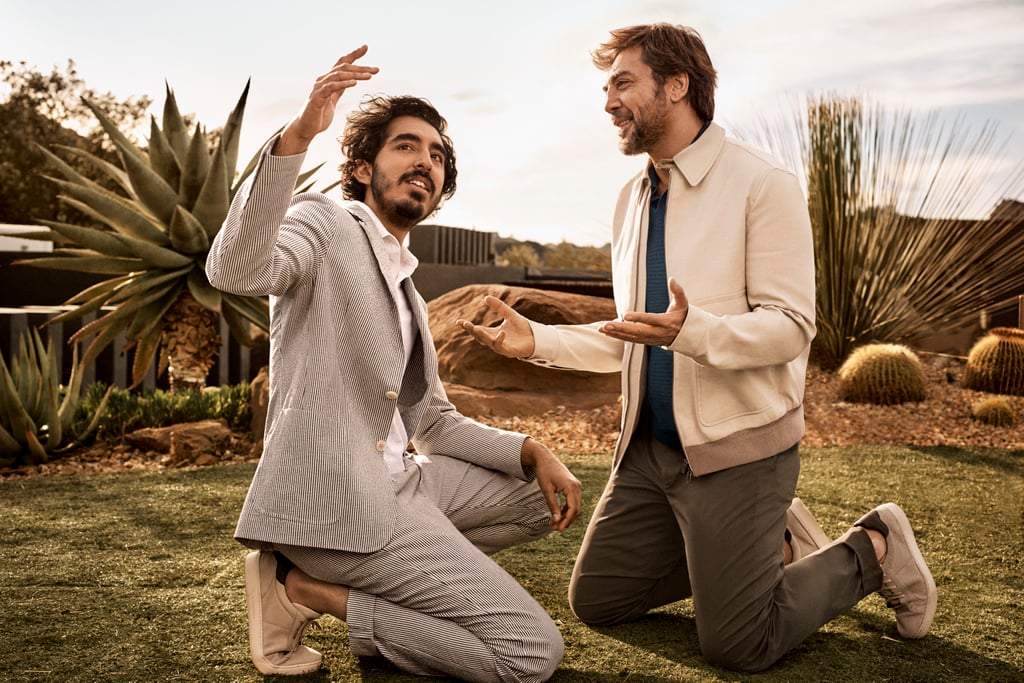 Dev Patel & Javier Bardem Candidly Chat In New Short Films For Ermenegildo Zegna