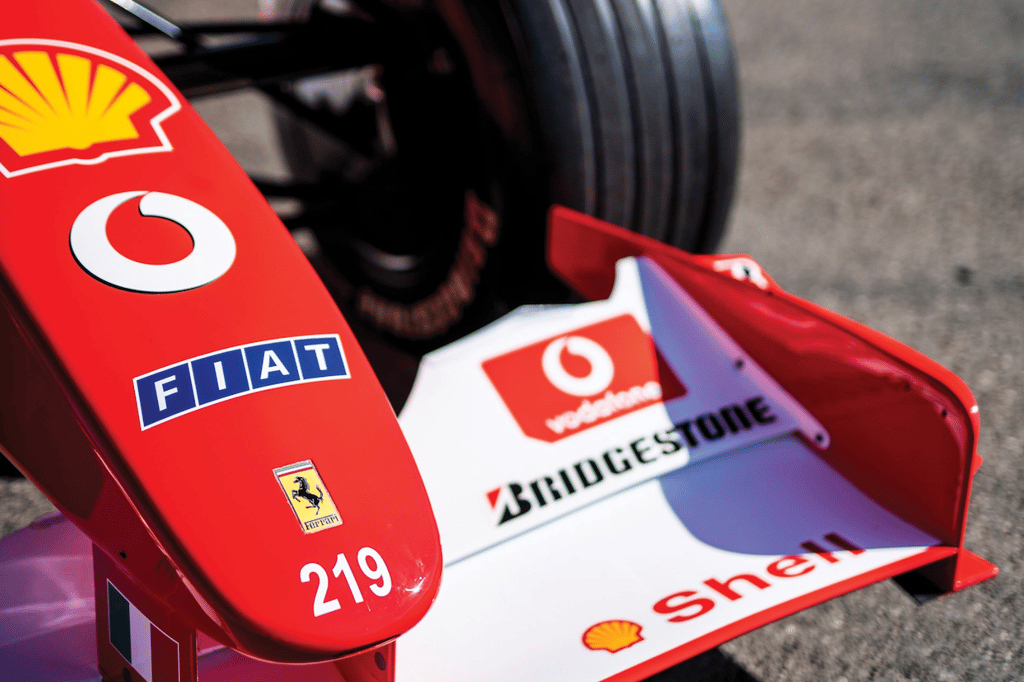 Snap Up Michael Schumacher’s F2002 V10 Ferrari Formula 1 Car