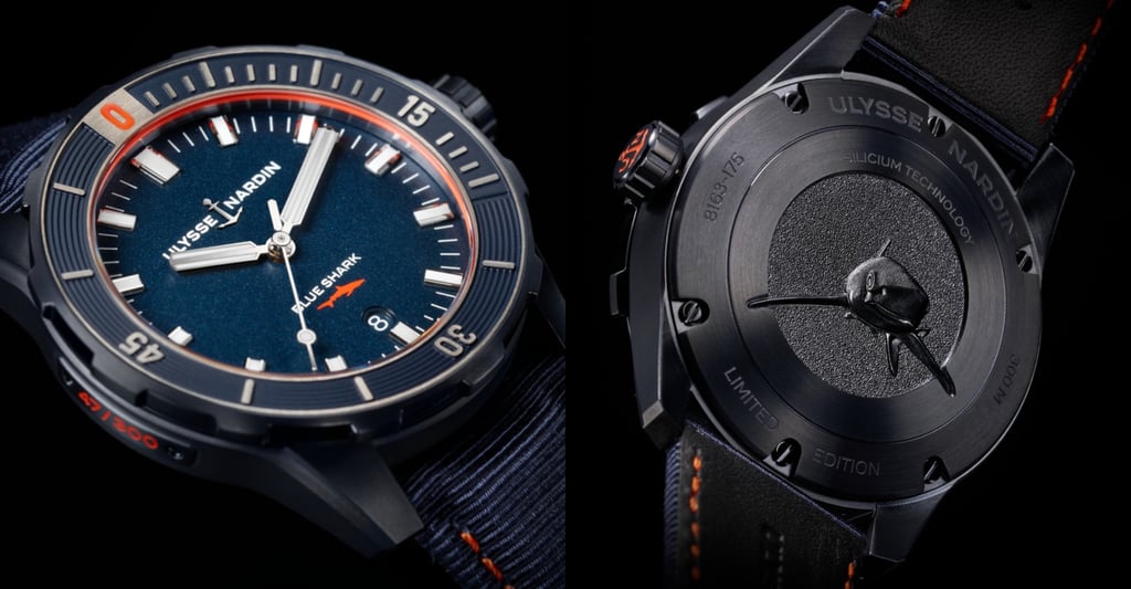 Ulysse Nardin Unveil The Mysterious Diver Blue Shark