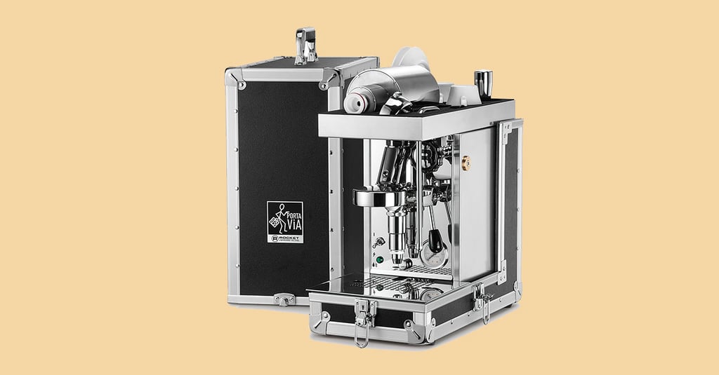 The Rocket Porta Via Is The World’s First Truly Portable Espresso Machine