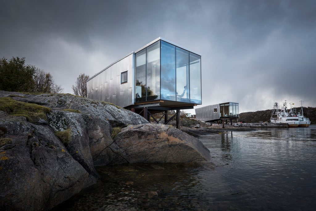 Manshausen Island Is A Norwegian Winter Hideaway