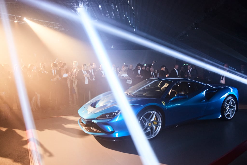 Ferrari Take The Covers Off The F8 Tributo In Sydney With Spectacular Fashion