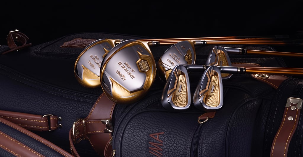 The $70,000 Honma Beres 06 Golf Clubs In 18k Gold