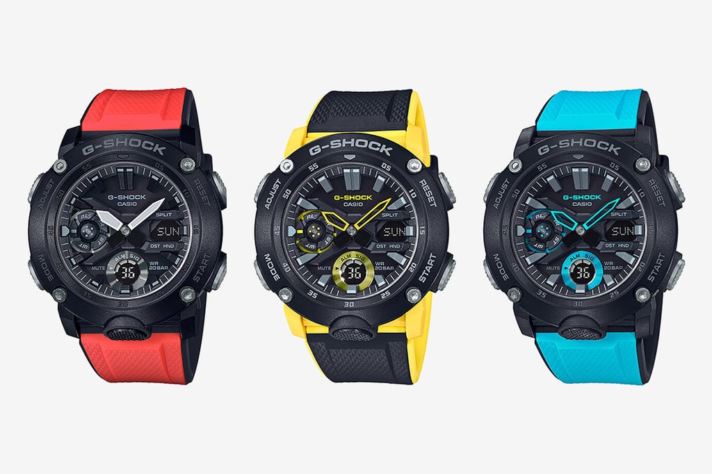 G-Shock’s G-Carbon Adds Three New Autumn Colours