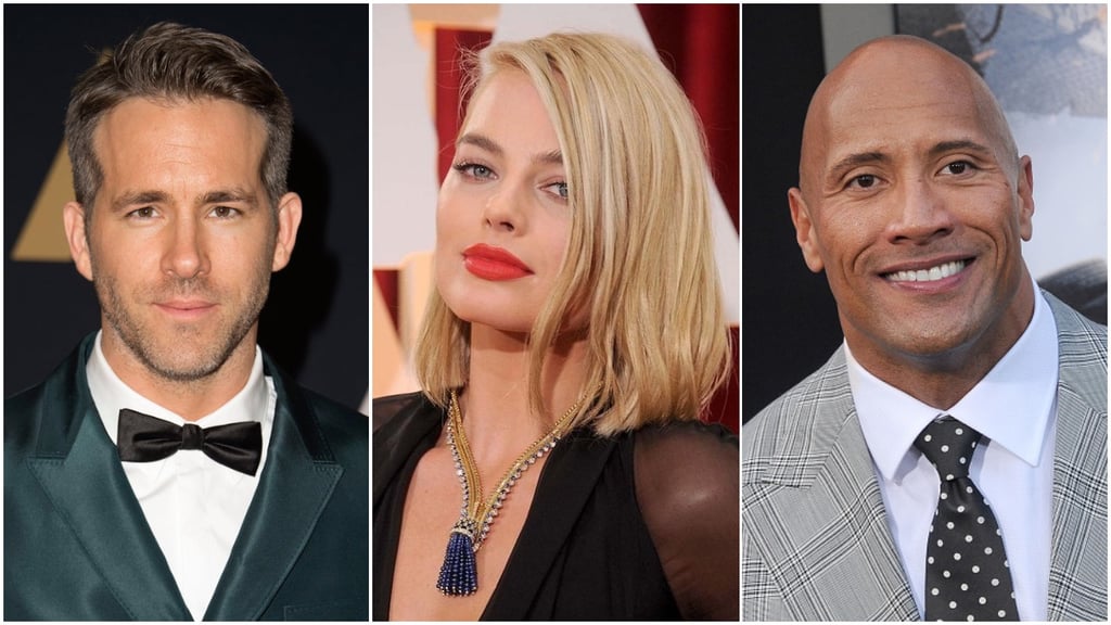 2019 Salaries Of Hollywood Stars The Rock, Margot Robbie, Robert Downey Jr. And More Revealed