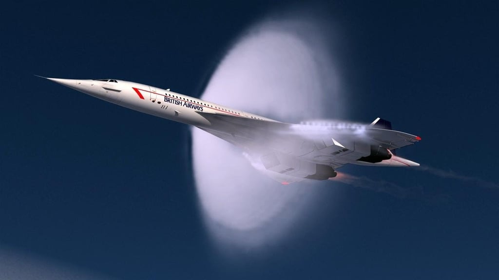 Listen To The Sonic Boom Of The Concorde At 60,000 Feet