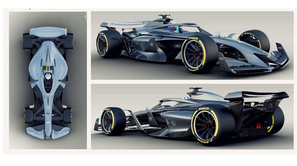 Formula One’s Incredible 2021 Concept Cars