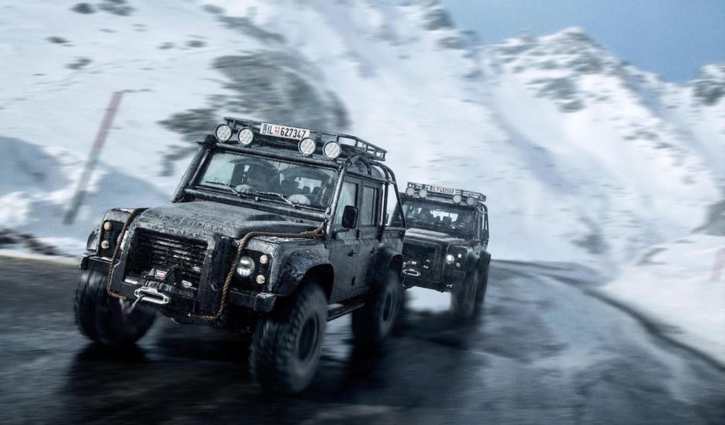 A car covered in snow