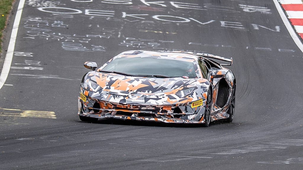 Lamborghini’s New Aventador Sets Nürburgring Record Before It’s Even Been Unveiled