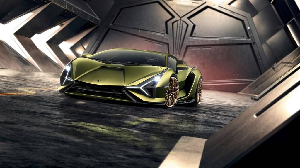 The Lamborghini ‘Sián’ Is A Hybrid V12 With Supercapacitors