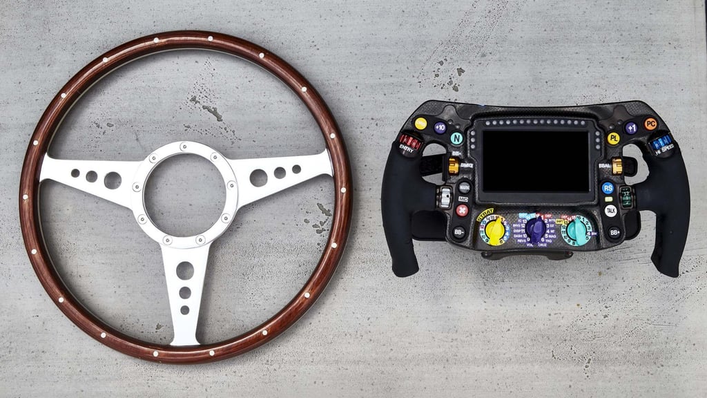 The Evolution Of Mercedes’ F1 Steering Wheel Is A Playstation Controller On Steroids