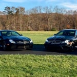 A car parked in a grassy field