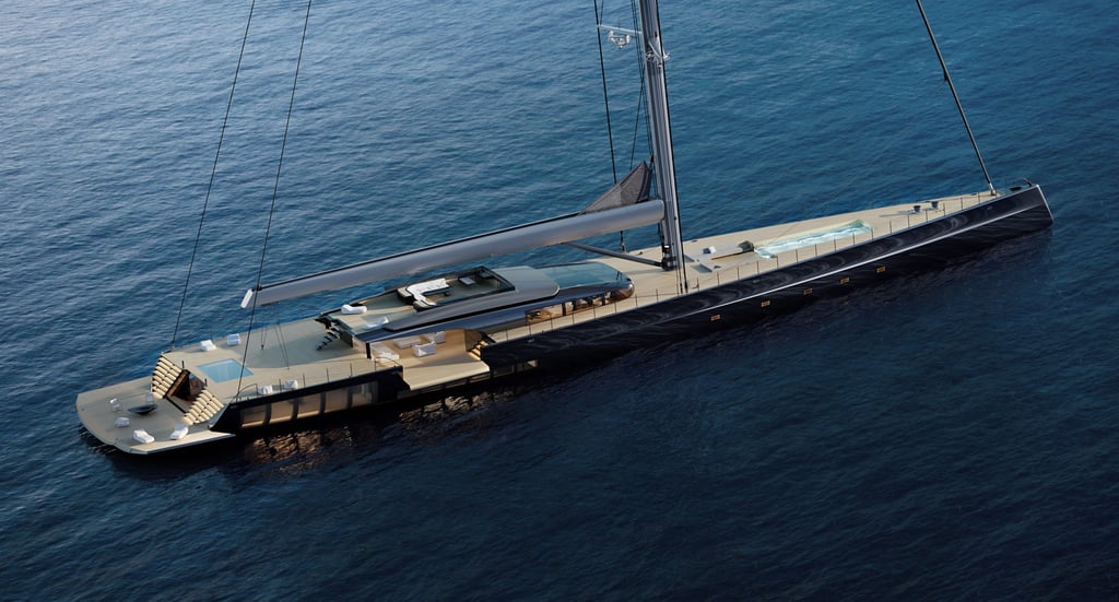 The Incredible MM725 Sailing Yacht By Malcolm McKeon Yacht Design