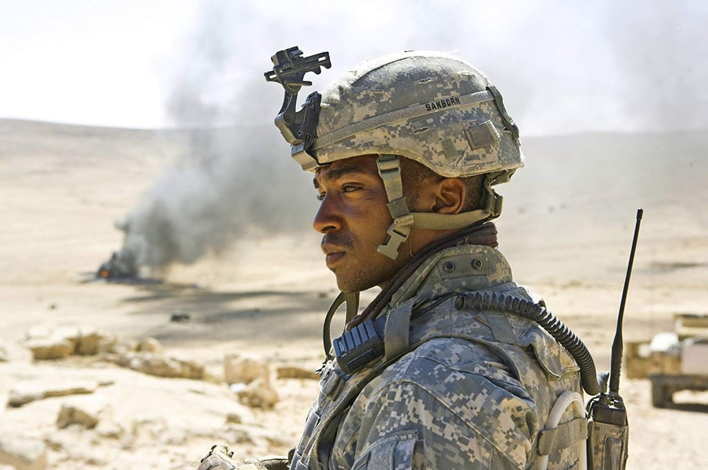 A man wearing a military uniform