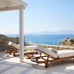 A bench overlooking the ocean