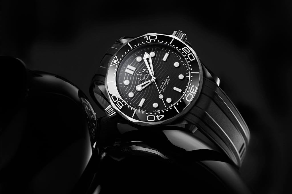 Omega’s Popular Seamaster Diver 300M Gets A Tough Titanium Makeover