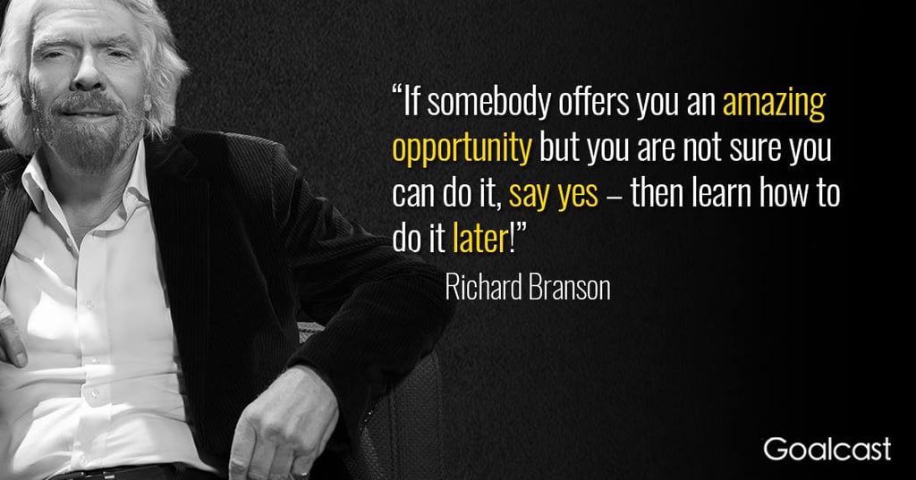 Richard Branson’s Best Quotes On Doing Successful Business