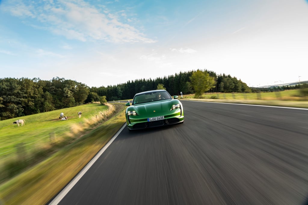 Gaze Upon 20 New Photos Of The All-Electric Porsche Taycan