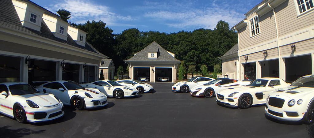 Sergio Alvarez’s Immaculate All-White Supercar Collection