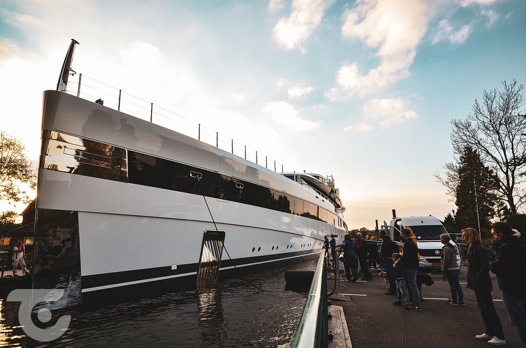 Feadship’s Newest Goliath Of A Superyacht, The Project 814, Takes To The Water