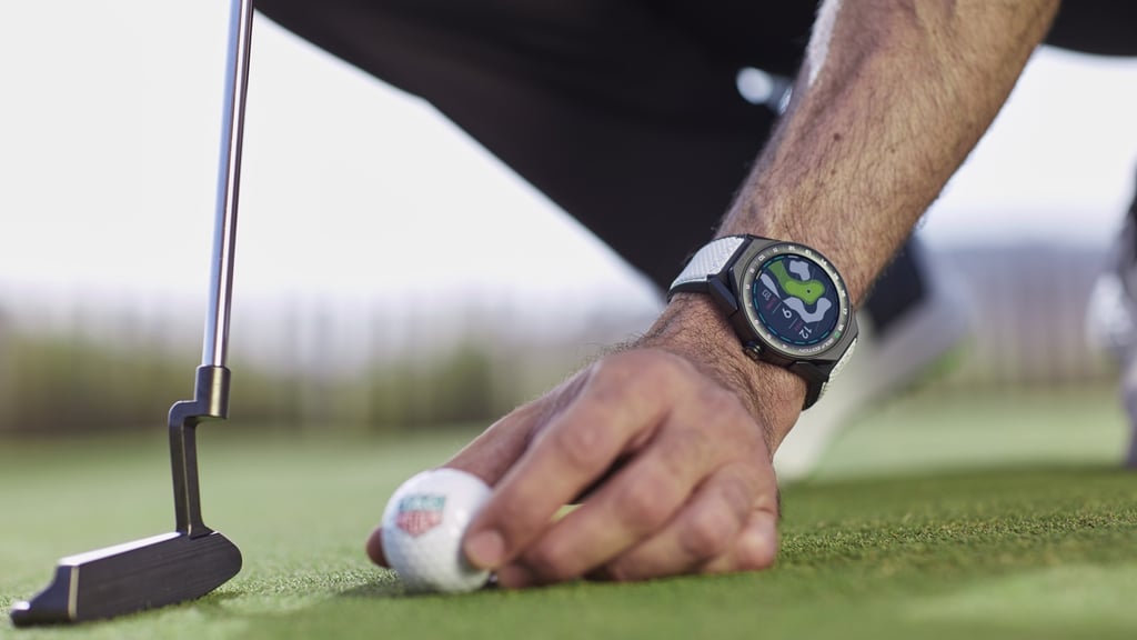 TAG Heuer Drops Connected 45 Modular Golf Edition