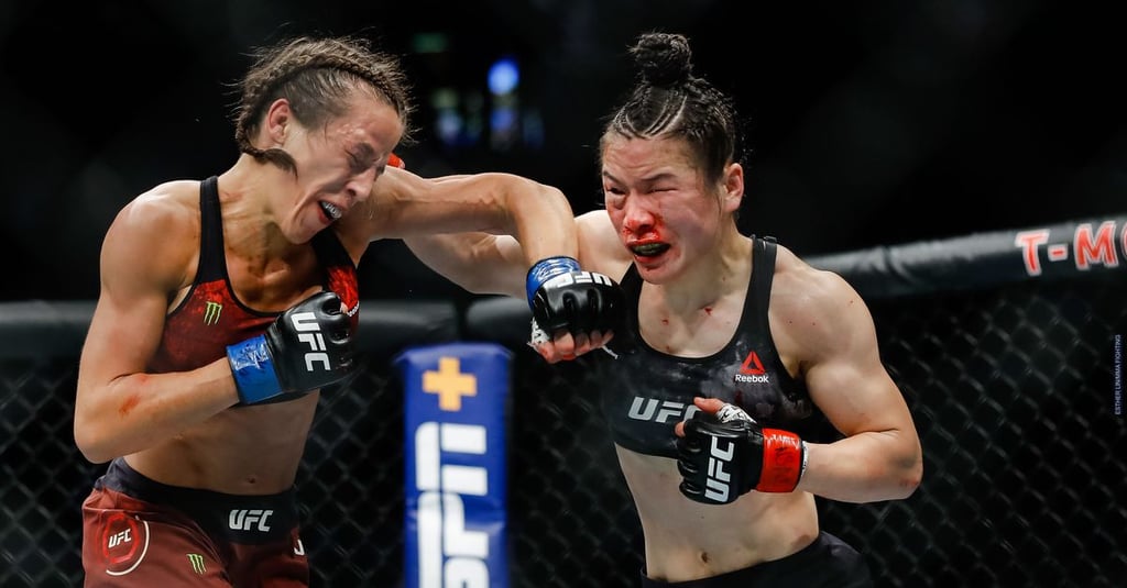 ufc 248 results zhang weili retains title in five round classic with joanna jedrzejcyzk