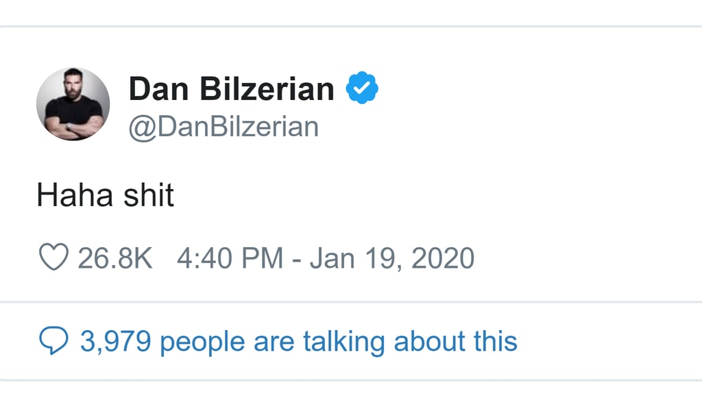 Dan Bilzerian Lost A Lot Of Money Betting Against Conor McGregor In UFC 246