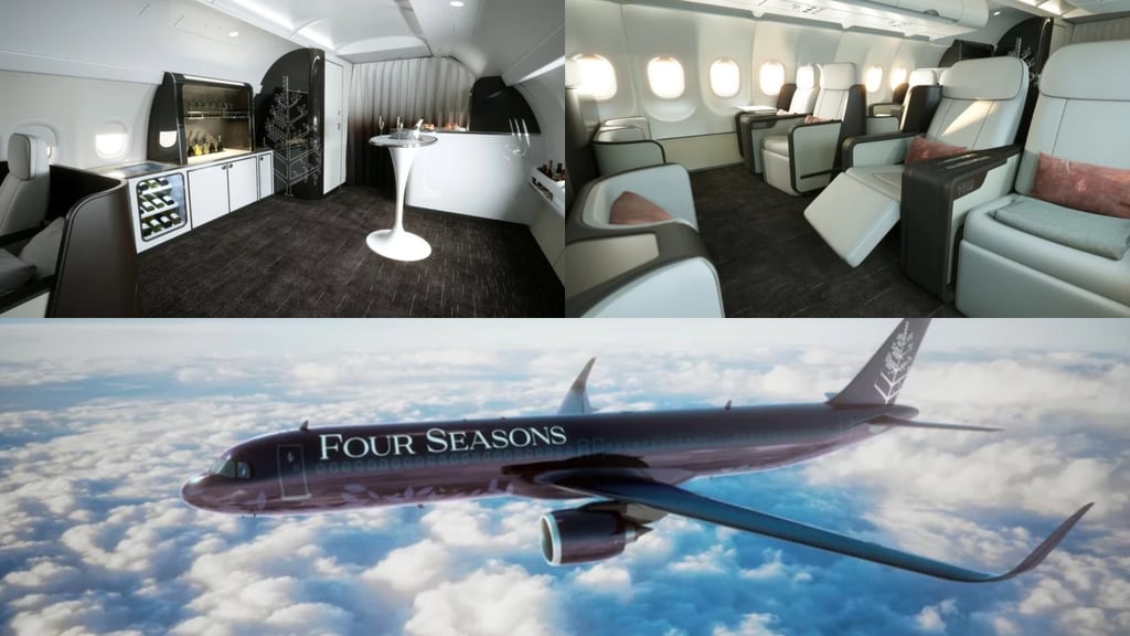 Tour The Four Seasons’ New Private A321 Luxury Jet