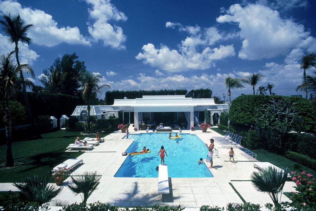 Slim Aarons Poolside