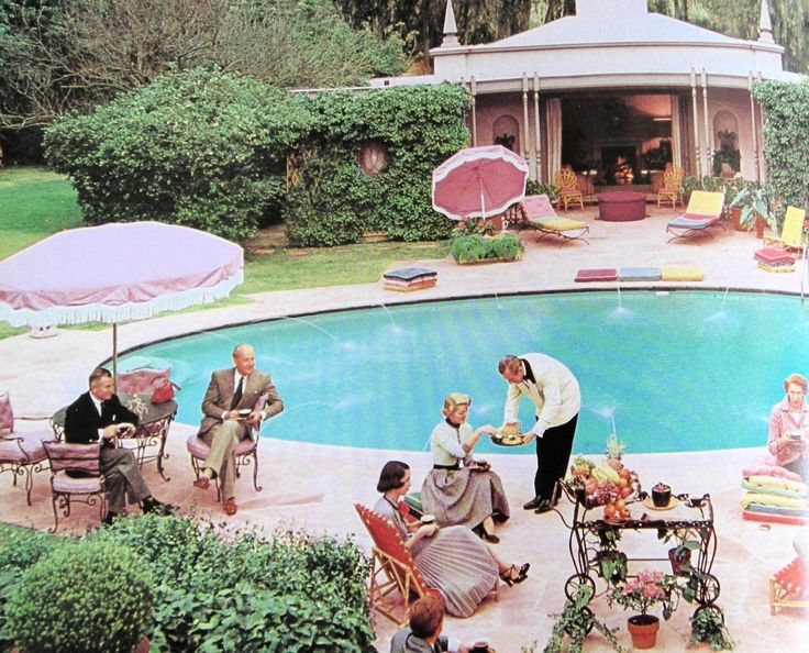 Slim Aarons Poolside