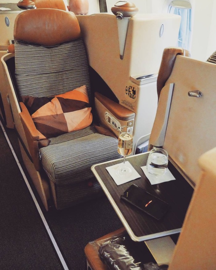 Etihad's 777 Business Class