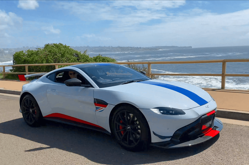 Lunch Run #12: Aston Martin Vantage With An AMR Aero Kit