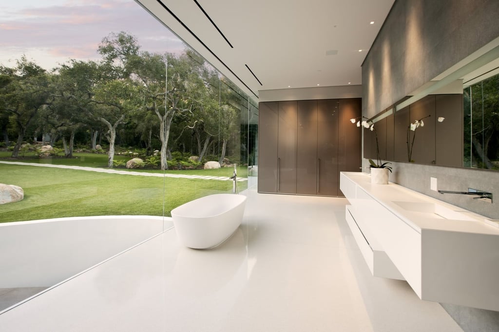 Bathroom Glass Pavilion