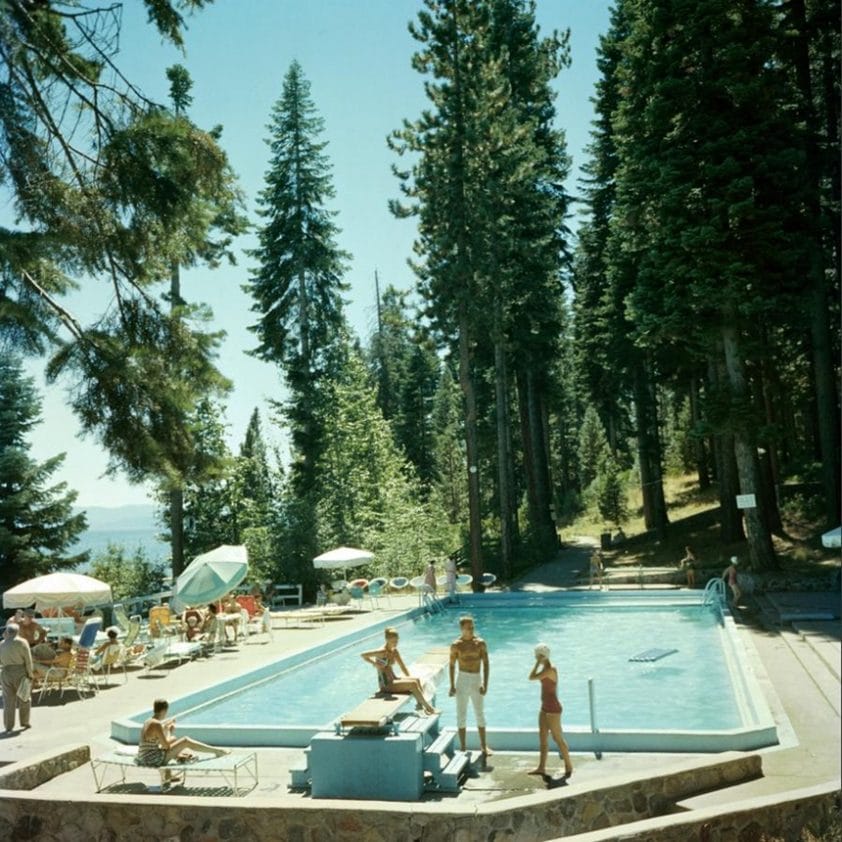 Slim Aarons Poolside