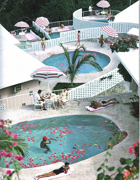 Slim Aarons Poolside