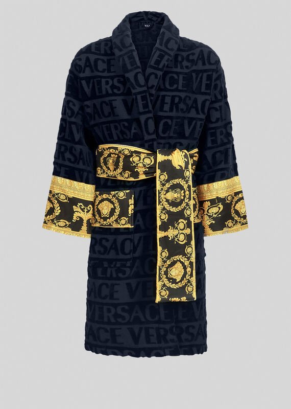 The Versace Baroque Bathrobe Will Let You WFH Like A King