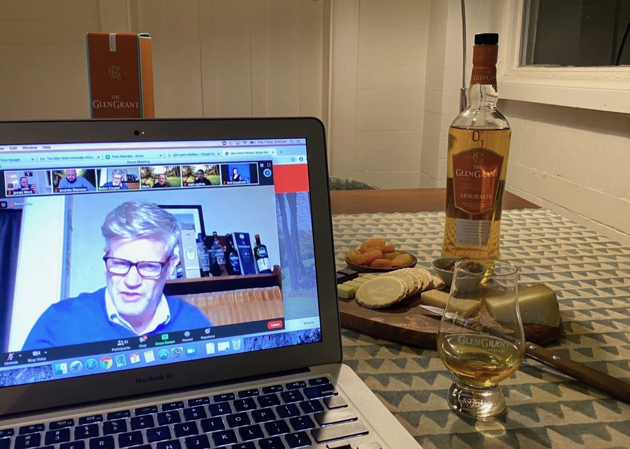 Glen Grant Arboralis Virtual Tasting with Robin Coupar