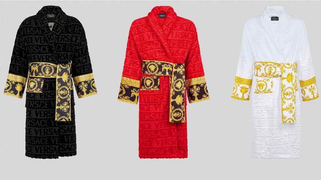 The Versace Baroque Bathrobe Will Let You WFH Like A King