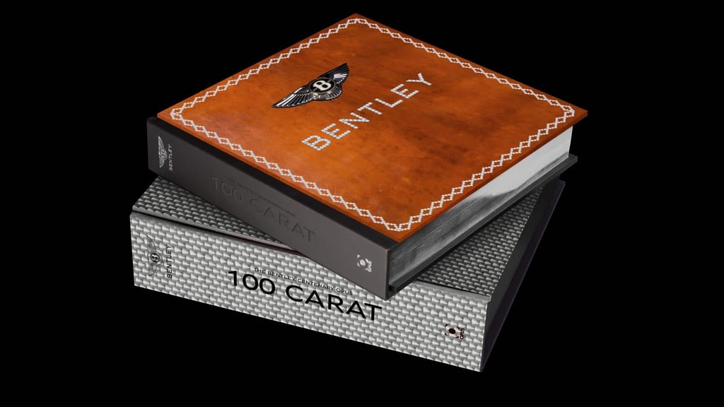 The Bentley Book Is A $365K Diamond Studded Centenary Opus