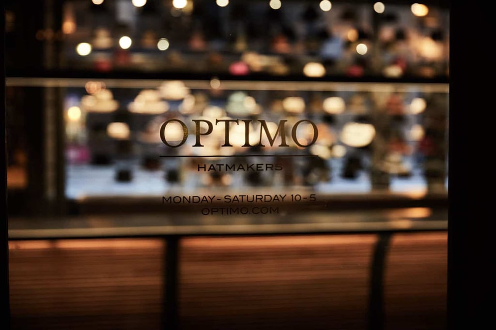 Optimo Hats: Made To Order From Chicago