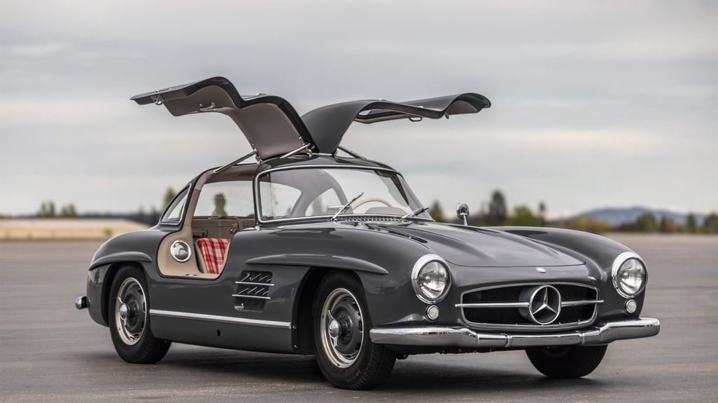 This 1956 Mercedes-Benz 300SL Gullwing Is Now For Sale