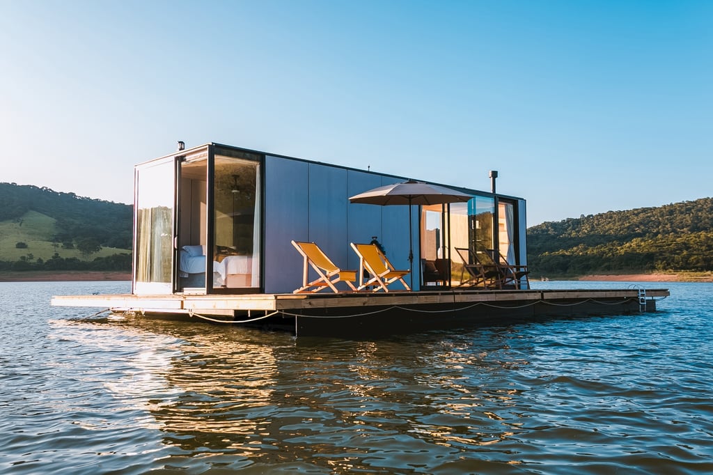 LilliHaus: The Floating Cabins Designed For Off-The-Grid Living