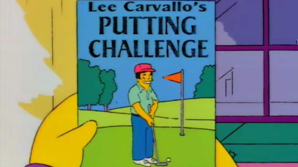 You Can Now Play Lee Carvallo’s Putting Challenge From The Simpsons